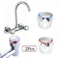 High Quality Hot Cold Tap Top Head Faucet Cover Chrome Plated Replacement Set Kitchen Bathroom Faucet Handle Universal Fittings