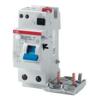 ABB-new Brand เบรกเกอร์จิ๋ว RCBO 4P 63A F204 B-63/0,3 MCB เบรกเกอร์-Pujeu