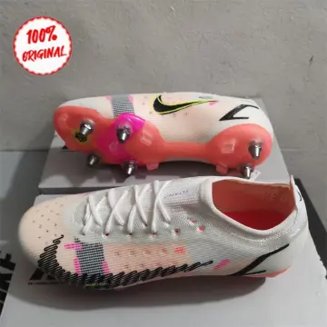 Nike Korea Mercurial Vapor 13 Elite SG Pro Anti-Clog White Black Red