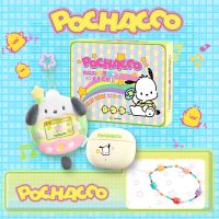 Sanrio ชุดหูฟัง True Wireless หูฟังบลูทูธ Pachacco แบตสำรองน่ารักมูลค่าสูงแบตเตอรี่อายุการใช้งานยาวนานวันวาเลนไทน์กล่องของขวัญ