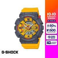 CASIO นาฬิกาข้อมือผู้หญิง G-SHOCK YOUTH รุ่น GMA-S110Y-9ADR วัสดุเรซิ่น สีเหลือง