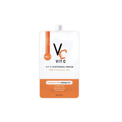 VC Vit C Whitening Cream วิตซี ไวท์เทนนิ่ง ครีม ( แบบซอง)