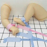 10 pcsset Newest Adjustable Newborn Doll celet Pink and Blue Colors wristbelt reborn doll kit Accessories