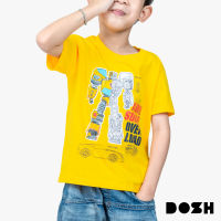 DOSH BOYS T-SHIRTS TRANSFORMERS-2023เสื้อยืดคอกลม แขนสั้น เด็กชายDTBT5070-YE