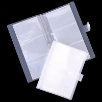 Transparent Nail Water Slider Album Storage Book Nail Sticker Holder Nail Art Tools With Button Empty Storage Holder Case