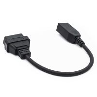 OBD2 Cable for Honda 3Pin OBD1 Adapter OBD2 OBDII for Honda 3 Pin to 16 Pin Connector Compatible Diagnostic Tool