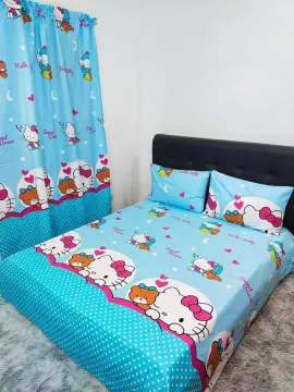 🎀;; final part i needed for my bed! hello kitty throw from