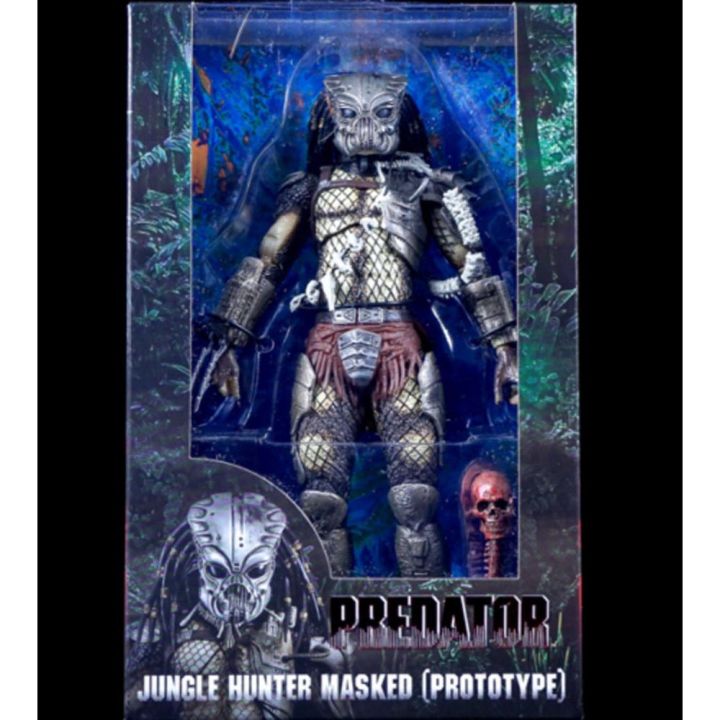 new-neca-dragon-shadow-predator-30th-anniversary-edition-special-shaped-iron-blood-peripheral-doll-action-figure-decoration-model-collection