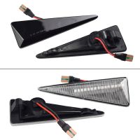 เครื่องหมายด้านข้างแบบไดนามิกไฟ Led 2ชิ้นตัวบอกทิศทางสำหรับ Renault Megane MK2 Cc Espace MK4วิววิววิววิว MK2ลม Avantime Thalia 2