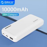 ORICO Slim Compact Power Bank for iphone Portable External Battery for Xiaomi Thin Type C Powerbank Battery Charging