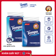 Khăn giấy rút cao cấp Tempo Softpack - 4 lớp bền dai, an toàn cho da
