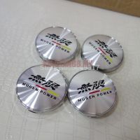 Auto parts NEW 4pcs 60mm Mugen Sports Badge Emblem Car Wheel Center Hub Rim Caps Cover