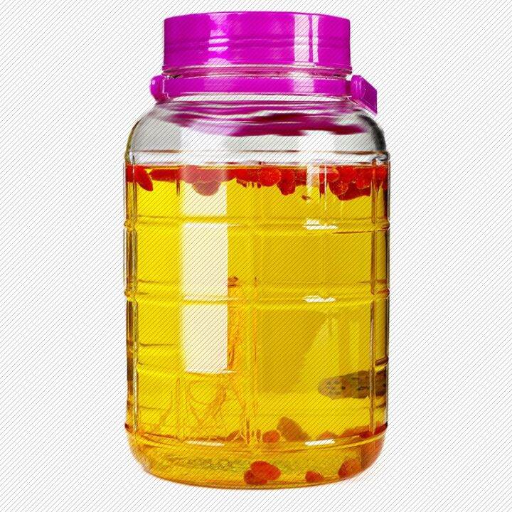 Sealed jar glass food bottle honey bottle pickle jar pickle jar with