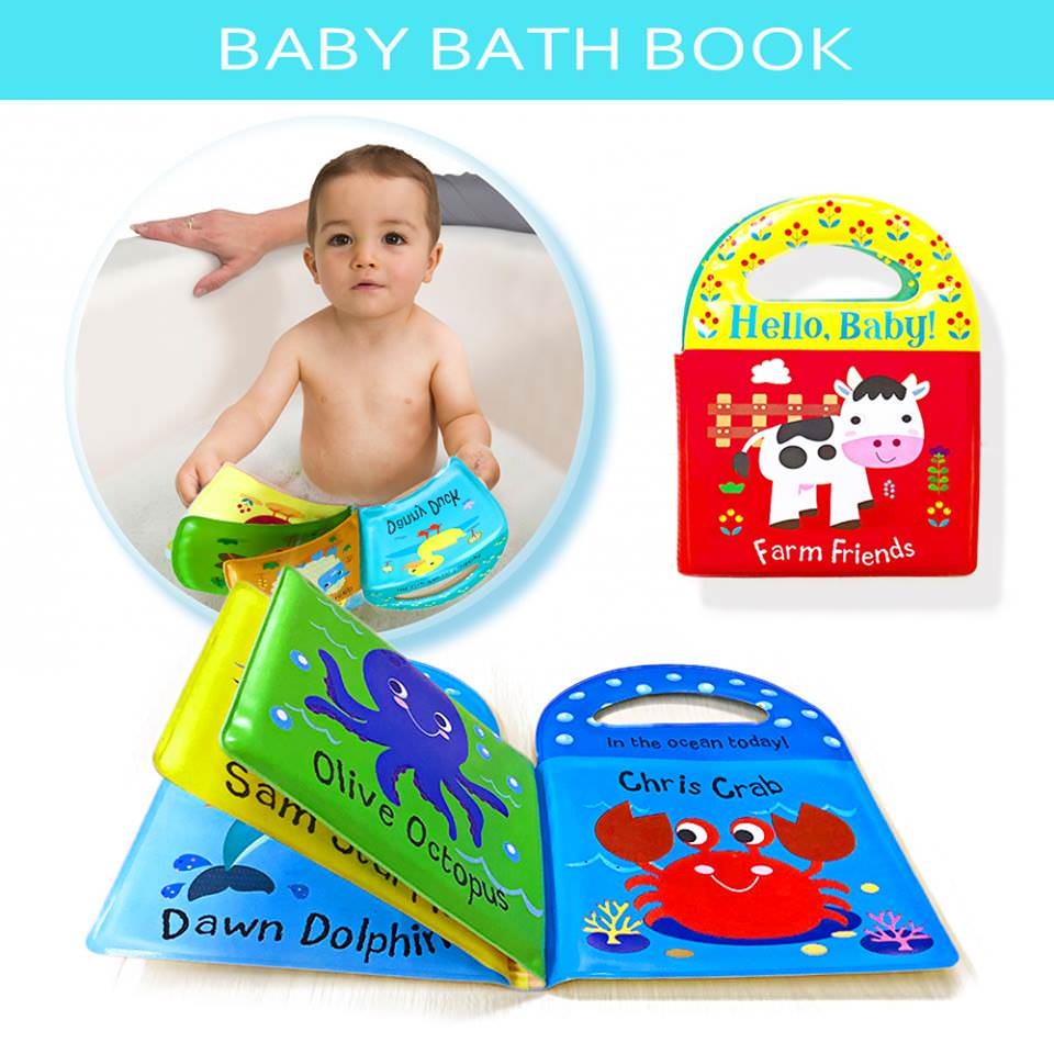 Babies Bath Book My Farm Friends 