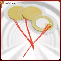 UMMEAX 10/20ชิ้นอุปกรณ์แผ่นทองแดง3527มม. Loudspeake จานเซรามิก Piezoelectric