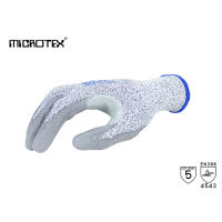 ถุงมือกันบาดเคลือบพียู MICROTEX® รุ่น CUT5 PU Strength