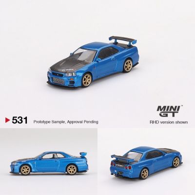 MINI GT 1:64 Skyline GTR (R34) Top Secret 531 Diecast Model Car