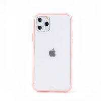 Bb เหมาะสำหรับ iPhone 12/13เคสโทรศัพท์แอปเปิ้ลมินิ11 XR ตรงขอบคู่สี11ProMax เคสโปร่งใสกันตก