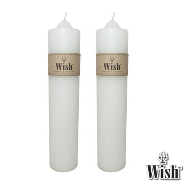 white-candle-เทียนแท่งสีขาว-ขนาด-กว้าง-2-นิ้ว-x-สูง-9-นิ้ว-ซื้อ-2-ต้น-ราคา-140-บาท