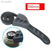 Multi-function 50CM Rubber Belt Wrench Adjustable Bottle Opener Auto Oil Filter Car Repair Spanner Hand Tools