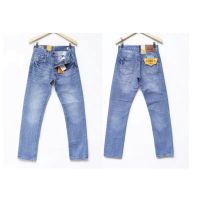 กางเกงยีนขายาว ของแท้ นําเข้าจากญี่ปุ่น สําหรับผู้ชาย Levis 505 Fly 501