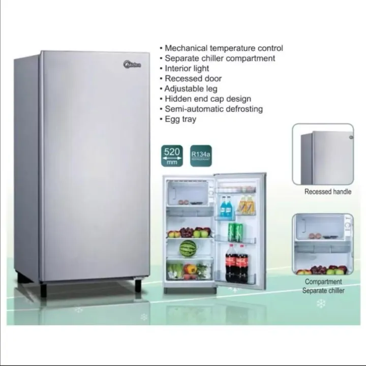 Midea Energy Saving Single Door Refrigerator Ms 196 Lazada Midea Energy Saving Single Door Refrigerator Ms 196 Lazada
