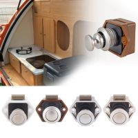 Diameter 20mm Camper Car Push Lock RV Caravan Boat Drawer Latch push button door locks For Furniture Hardware  by Hs2023