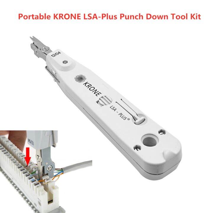 Krone Lsaplus Phone Wire Cable RJ11 RJ45 Punch Down Network
