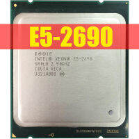 ในหน่วยประมวลผล Xeon E5 E5-2690แปดคอร์2.9กรัม C2 LGA2011 SROL0 CPU 100ทำงานอย่างถูกต้องพีซีเซิร์ฟเวอร์เดสก์ท็อปพีซี