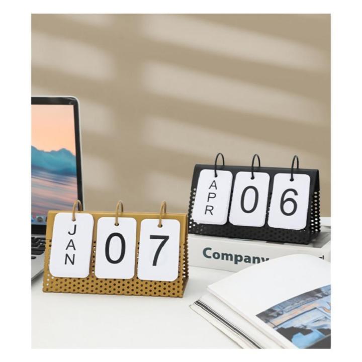 2024-desk-calendar-metal-frame-calendar-office-tabletop-calendar-ornaments-calendar-perpetual-calendar-calendar-wall-calendar-calendar-2023