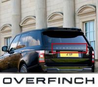 โลโก้ตัวอักษร ติด แรนจ์โรเวอร์ โอเวอร์ฟินช์ Overfinch Letters Emblem for Range Rover Badge Car Styling Refitting Hood Rear Trunk Lower Bumper Sticker