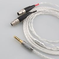 New HIFI 2.5/3.5/4.4mm/XLR Balanced Earphone Headphone Upgrade Cable Silver Plated for Audeze LCD-3 LCD3 LCD-2 LCD2 LCD-4