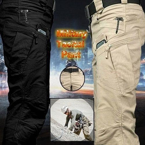 New IX7 Men City Tactical Pants Multi Pockets Cargo Pants Military ...