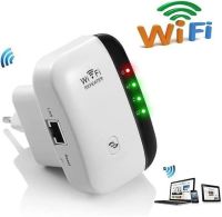 ตัวขยายสัญญาณไวไฟ WiFi Repeater 300Mbps พกพาสะดวก ติดตั้งง่าย แค่เสียบปลั๊ก