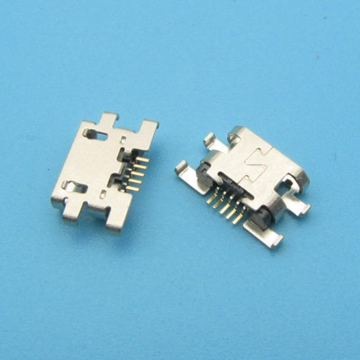 10pcs-micro-usb-5pin-jack-connector-ซ็อกเก็ตย้อนกลับปลั๊กหางพอร์ตชาร์จข้อมูลสําหรับ-gionee-gn5005-youmi-4s-โทรศัพท์มือถือขนาดเล็ก