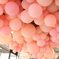 【A Great】5 36นิ้วบิ๊ก Macarone สีชมพู BalloonColor ลูกโป่งน้ำยางตกแต่งงานแต่งงาน BabyBirthday พรรค DecorationSupplies