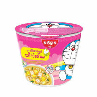 นิสชิน NISSIN มินิคัพ นิสชิน มินิคัพโดเรมอน รสไก่ผสมข้าวโพด รสสาหร่าย รสปู 40 กรัม มาม่ายกลัง มาม่าราคาถูก