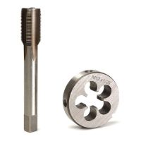 +【‘ 2Pcs M12 M14 M16 HSS Metric Right Hand Tap And Die Screw Thread Taps Die  Drill Machine Plug Tap Die