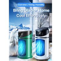 USB Portable Desktop Air Cooler Fan Air Conditioner Humidifier Spray Cooling Fan for Office Bedroom