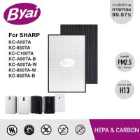 โปรโมชั่น++ แผ่นกรองฝุ่น HEPA เครื่องฟอกอากาศ Sharp KC-A50TA-W, KC-850TA และ FZ-C100TA รุ่น FZ-C100HFE และกรองกลิ่น FZ-C100DFE ราคาสุดคุ้ม เครื่อง ฟอก อากาศ เครื่อง กรอง อากาศ เครื่อง ฟอก อากาศ mi เครื่อง ฟอก อากาศ พก พา