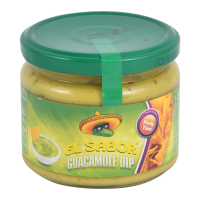 El Sabor Guacamole Dip เอลซาบอล กัวคาโมลเล่ ดิพ (ซอสสำหรับจิ้ม รสอโวคาโด้ผสมพริกหยวก) 300 กรัม