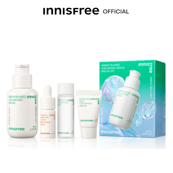 Innisfree Green Tea Seed Hyaluronic Serum Special Set Lazada Ph 0984