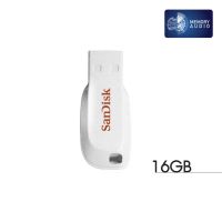 แฟลชไดร์ฟ SanDisk CRUZER BLADE USB 16GB White, USB2.0 (SDCZ50C_016G_B35W)