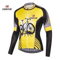 รูปแบบใหม่ เสื้อแขนยาว MTB Jersey เสื้อจักรยาน Jersey