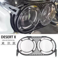 สำหรับ Ducati Desert X DesertX 2022อุปกรณ์มอเตอร์ไซค์ใหม่ CNC อลูมิเนียมไฟหน้ายามกระจังป้องกันผลกระทบทนปก