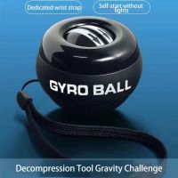 Strong Force Stainless Steel Led Automatic Luminous Gyroscope Completely Isometric Power Balls Gyro Fitness Equipment Wrist Ball