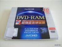 3Pcs 8Cm Mini DVD-RAM Disc 1.4GB 30MIN สำหรับ Panasonic DVD กล้องวิดีโอบันทึกวิดีโอ