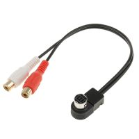 ☾◎ Car Accessory Aux Input Cable For ALPINE KCA-121B AI-NET RCA Auxiliary Cord Connect an auxiliray audio source