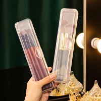 【YD】 Makeup Organizer Eyebrow Boxes Womens Transparent With Cover Storage Tools