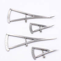 1Pcs Premium Dental Measuring Guage Castroviejo Caliper-สกรูล็อค Self-Retaining